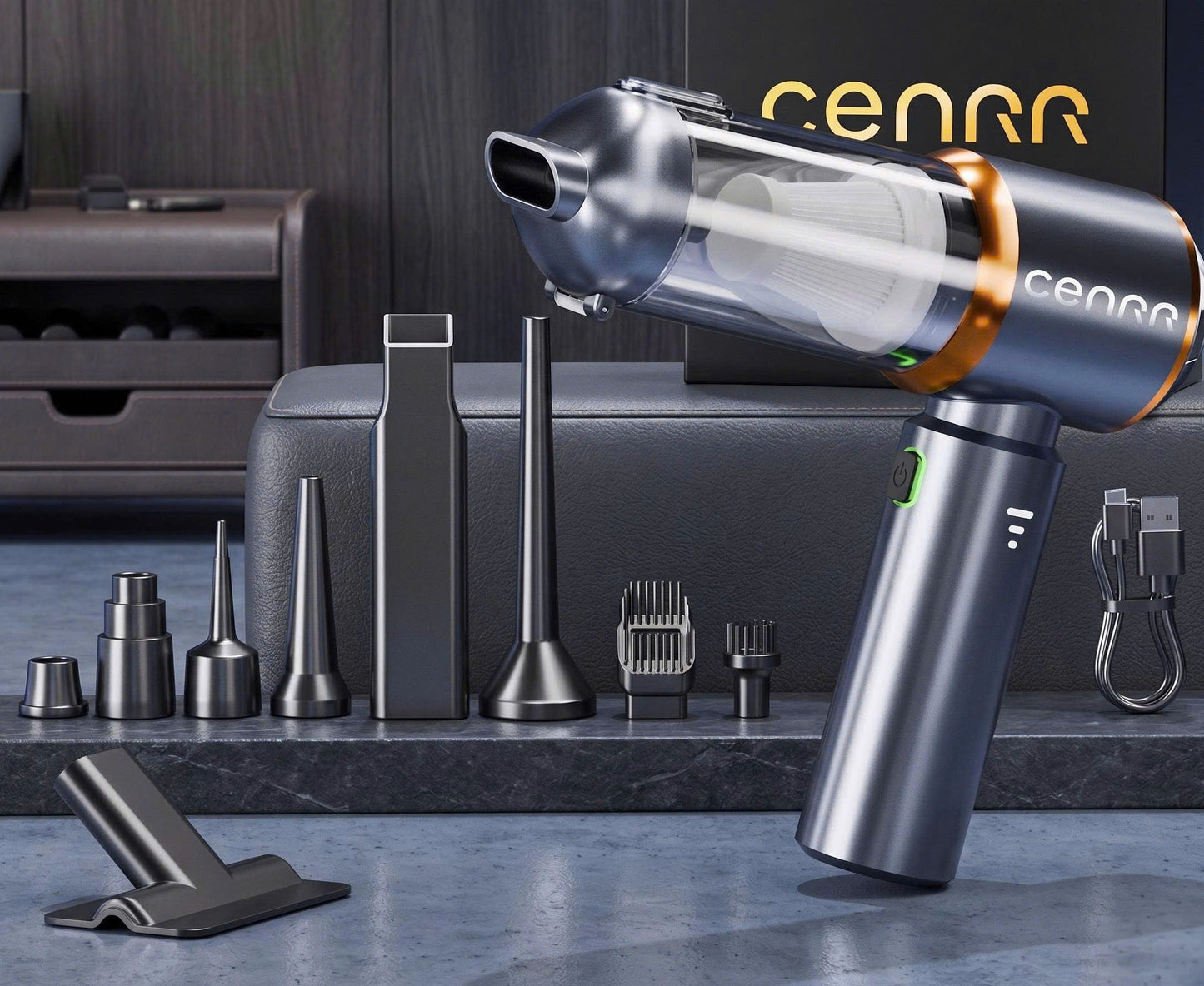 Multifunctional Vehicle Vacuum Cleaner