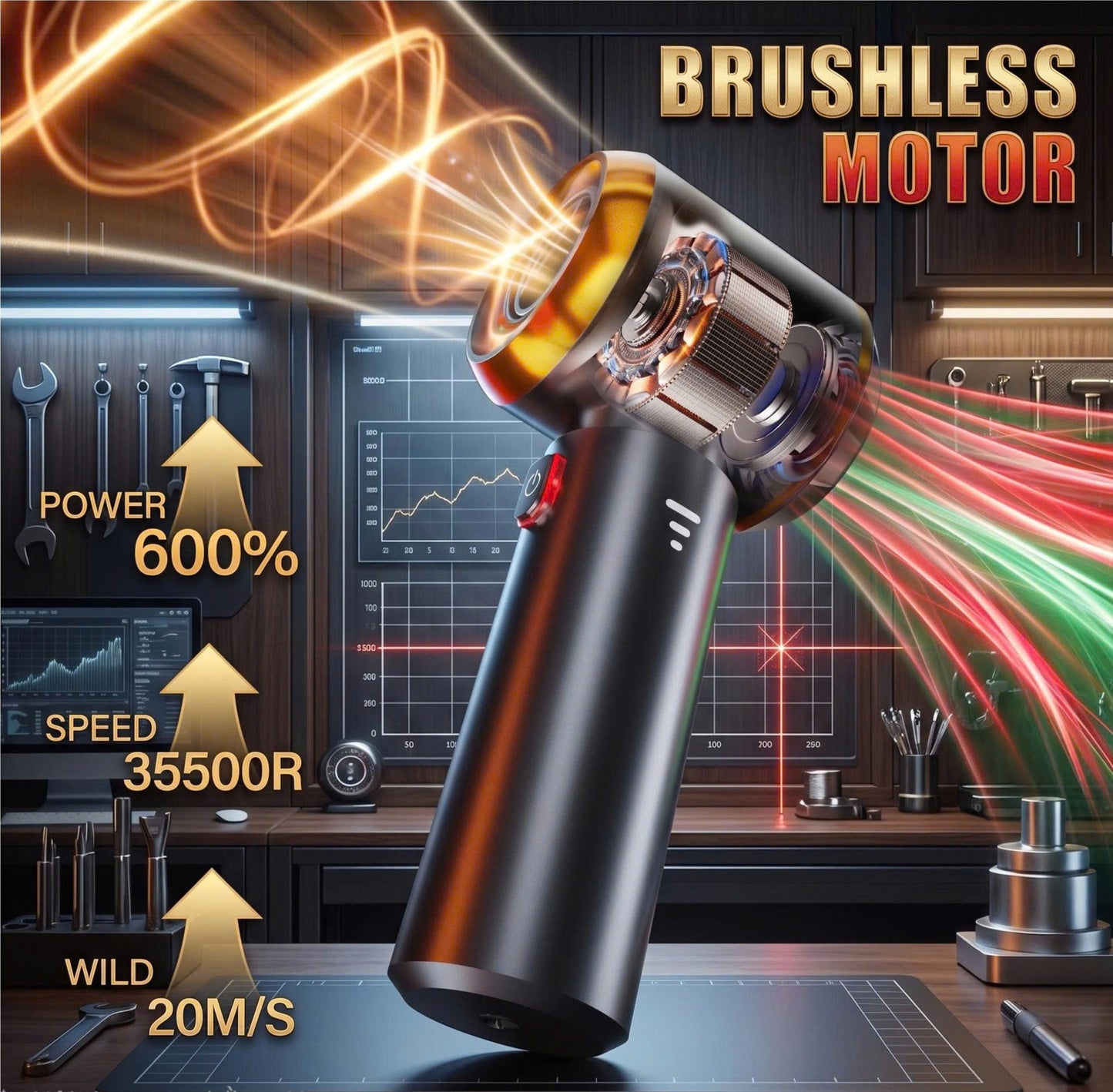 Multifunctional Vehicle Vacuum Cleaner